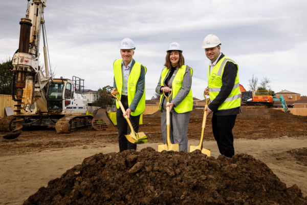 Ground broken in Bentleigh