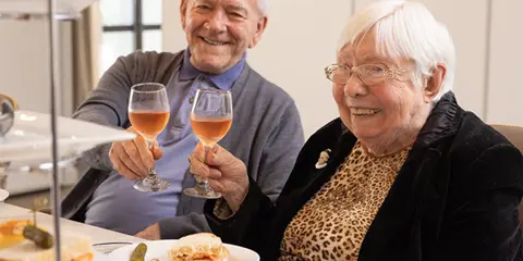 Celebrating special moments together
