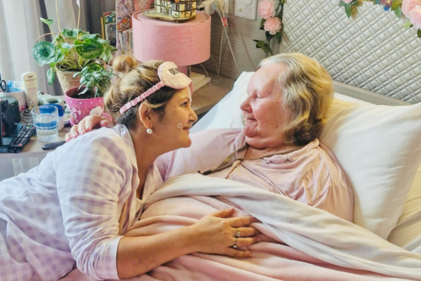 A special bond between Phyllis and Rashmi