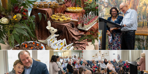 <h3 class="text-dark-teal text-2xl mb-3">Estia Health Wattle Glen proudly hosted a heartfelt book launch event for "The White Kangaroo," a charming children’s book created by the residents and team.</h3>